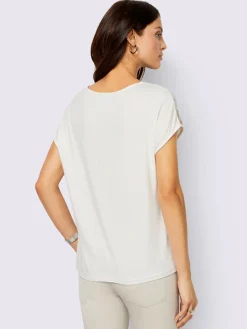 T-shirt à manches courtes qualité viscose douce