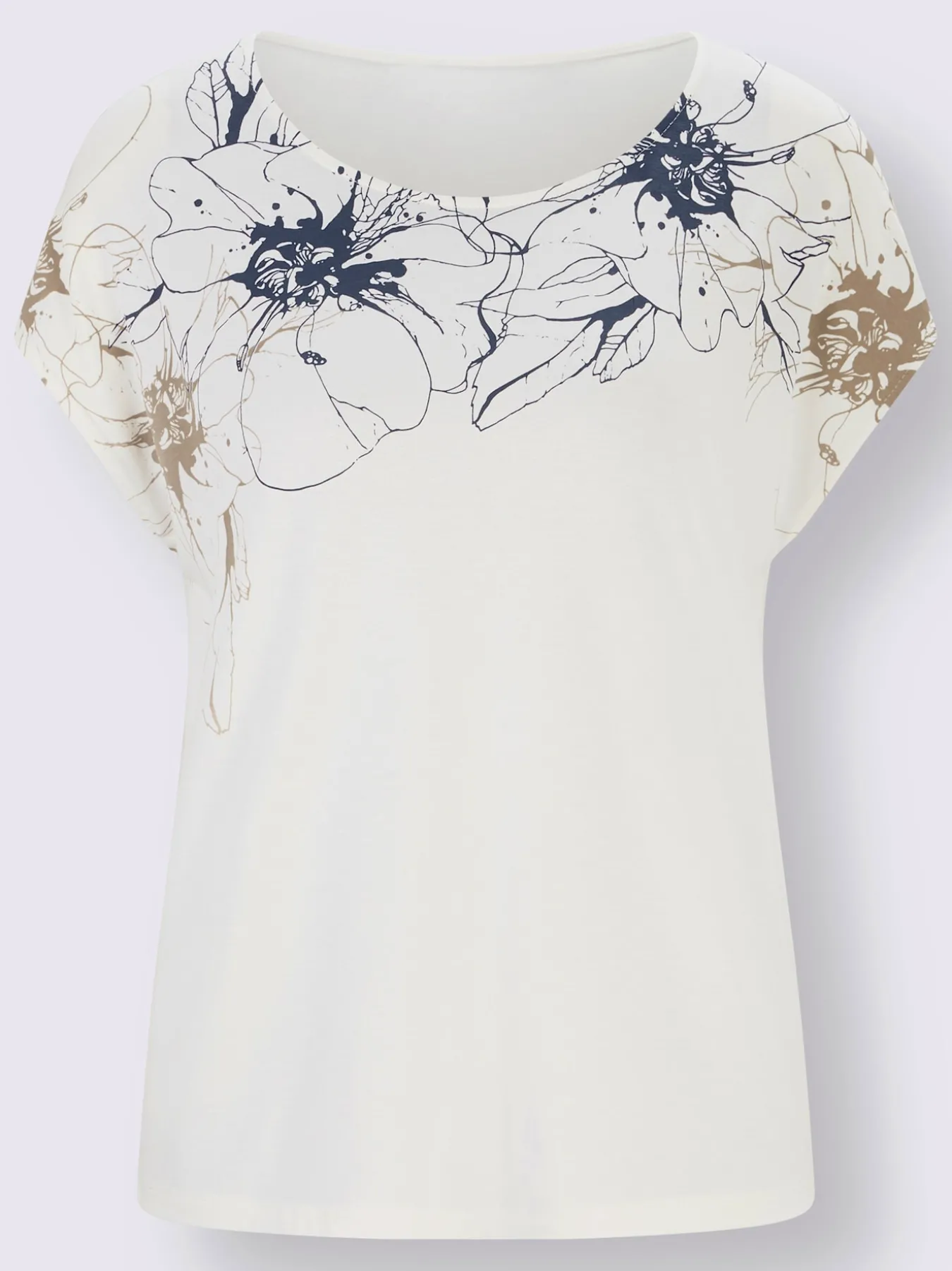 T-shirt à manches courtes qualité viscose douce