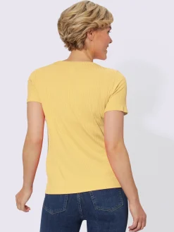T-shirt à manches courtes qualité viscose extensible souple
