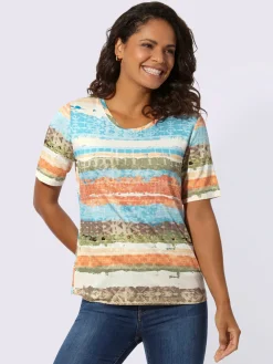 T-shirt à manches courtes qualité viscose douce