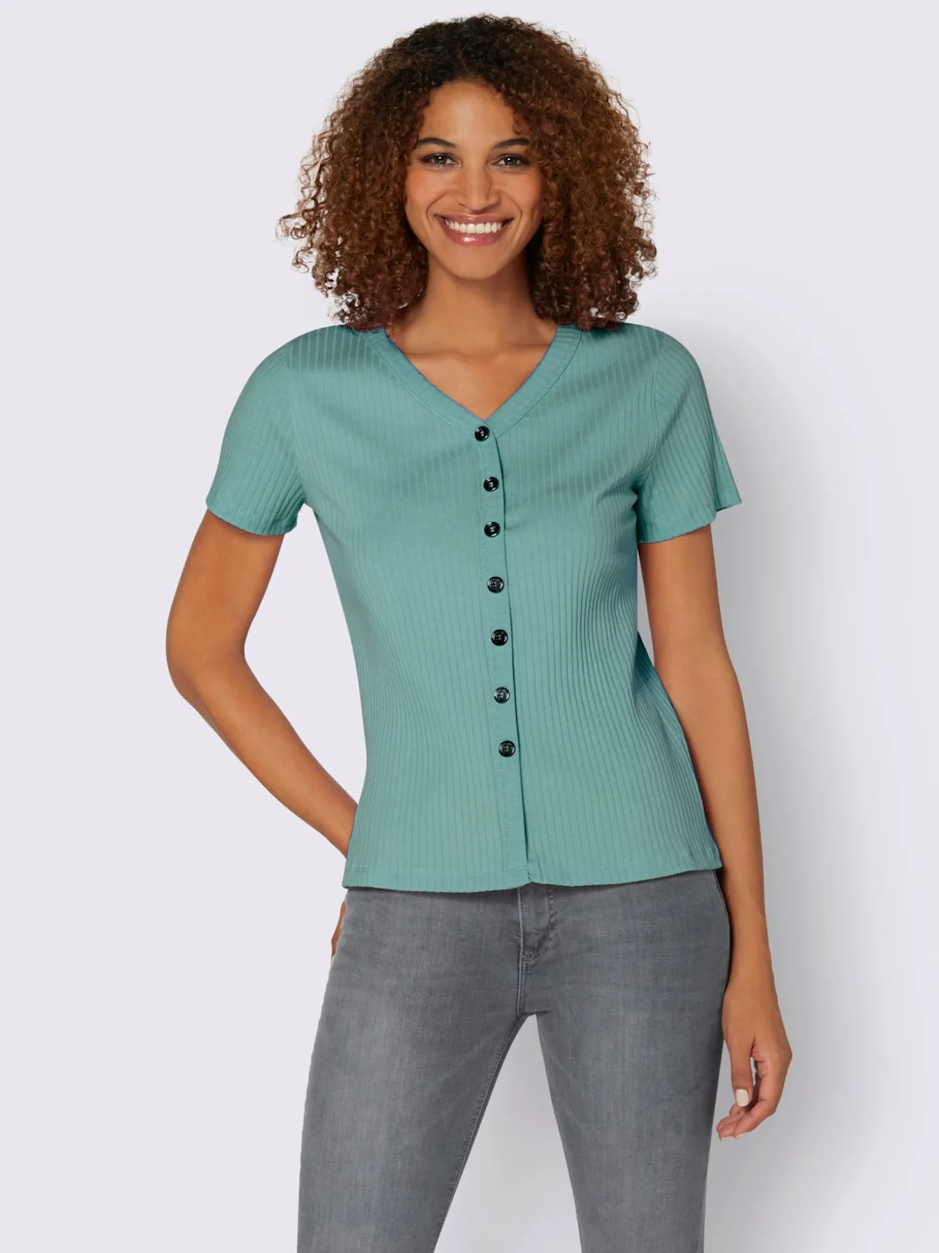 T-shirt à manches courtes qualité viscose extensible souple