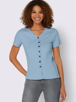 T-shirt à manches courtes qualité viscose extensible souple