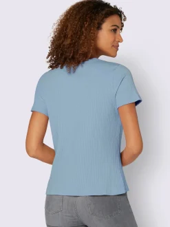 T-shirt à manches courtes qualité viscose extensible souple