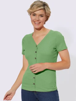 T-shirt à manches courtes qualité viscose extensible souple