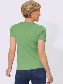 T-shirt à manches courtes qualité viscose extensible souple