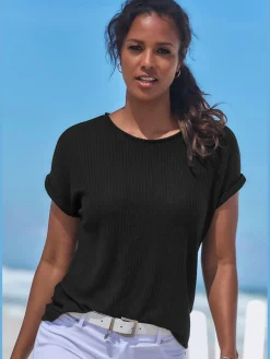 T-shirt à manches courtes qualité piqué ultra-douce