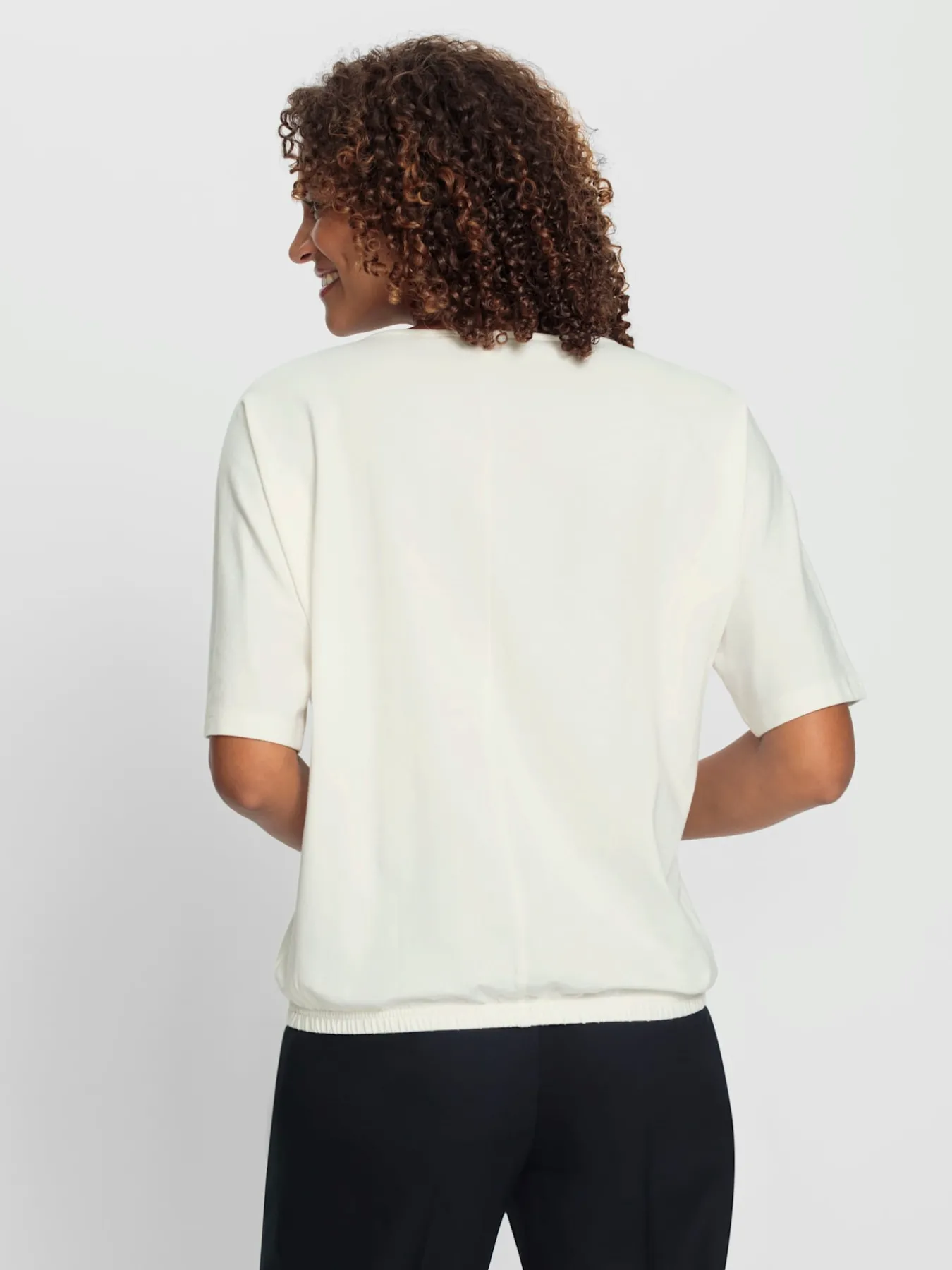 T-shirt à manches courtes qualité coton doux sur la peau