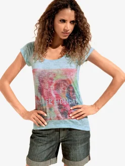T-shirt à manches courtes superbe t-shirt d'été avec imprimé graphique