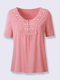 T-shirt à manches courtes superbe broderie