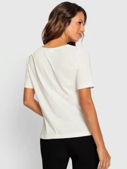 T-shirt à manches courtes superbe broderie