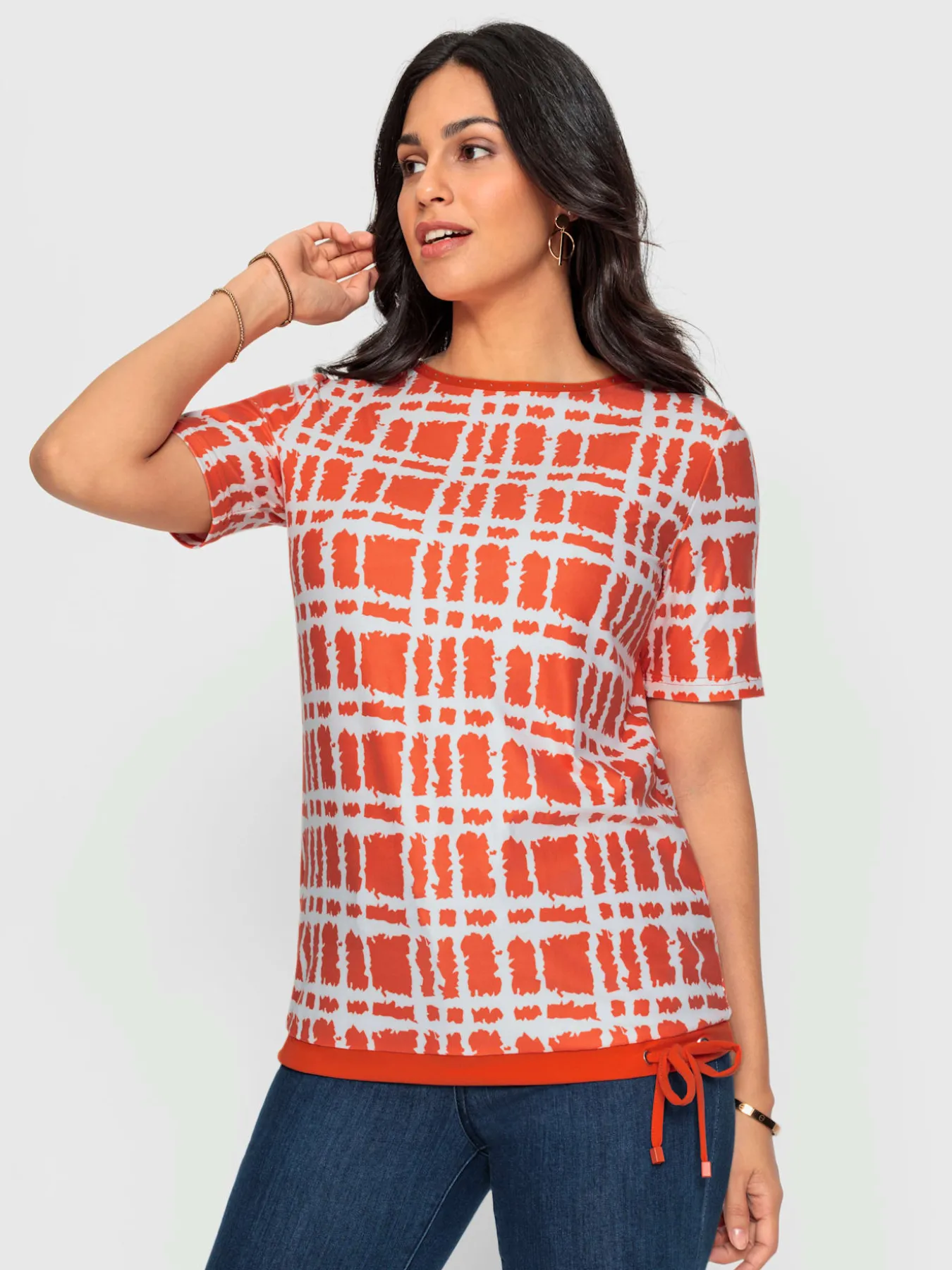 T-shirt à manches courtes superbe qualité douce et fluide