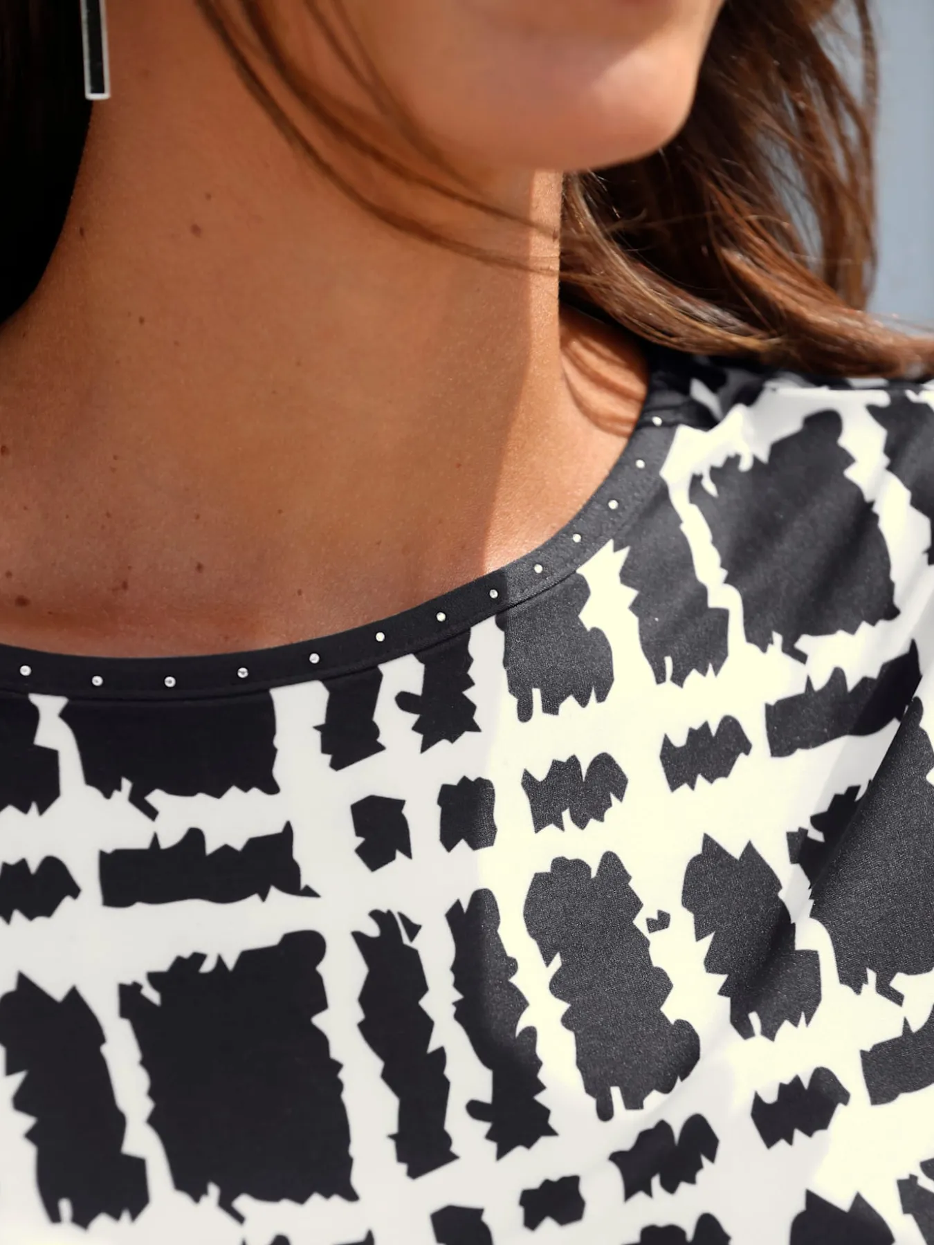 T-shirt à manches courtes superbe qualité douce et fluide