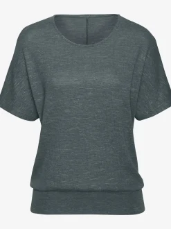 T-shirt à manches courtes tricot fin particulièrement doux