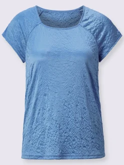 T-shirt à manches courtes tissu structuré de qualité