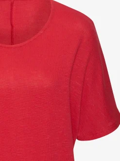 T-shirt à manches courtes tricot fin particulièrement doux