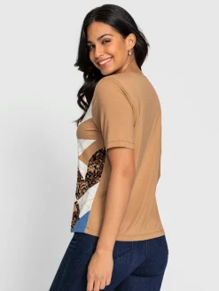 T-shirt à manches courtes viscose