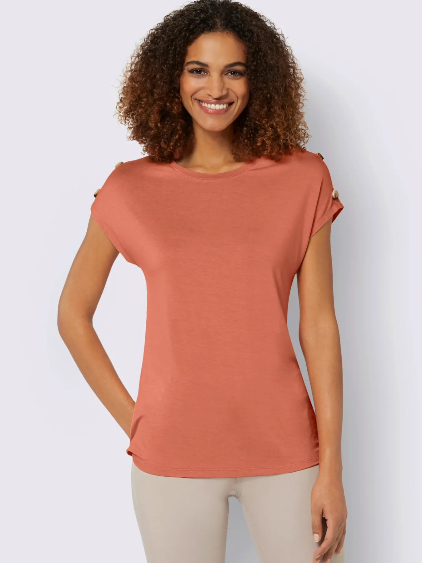 T-shirt à manches courtes viscose
