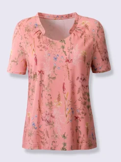 T-shirt à manches courtes viscose douce et fluide