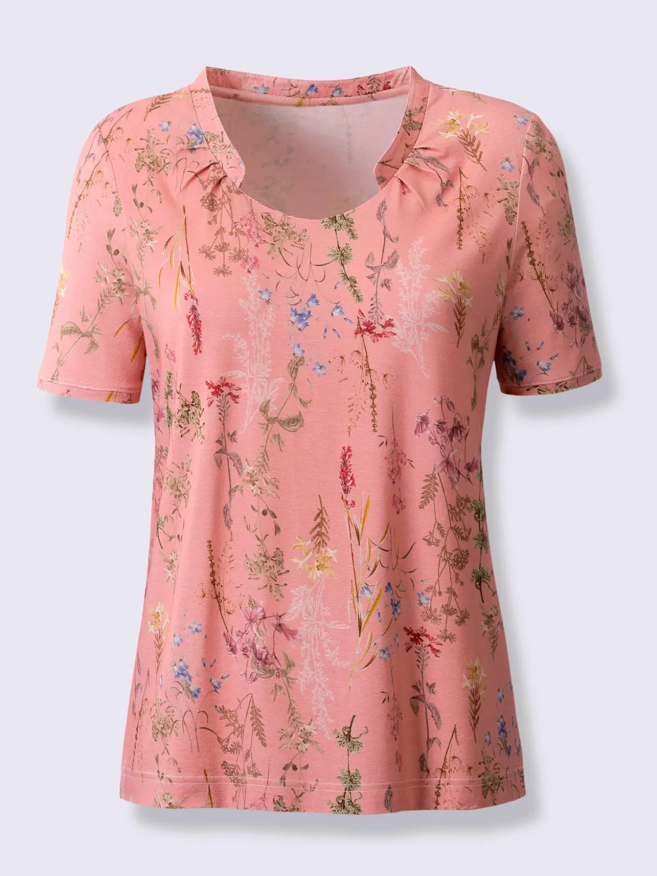 T-shirt à manches courtes viscose douce et fluide