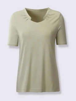 T-shirt à manches courtes viscose douce et fluide