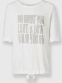T-shirt à manches courtes viscose douce et fluide