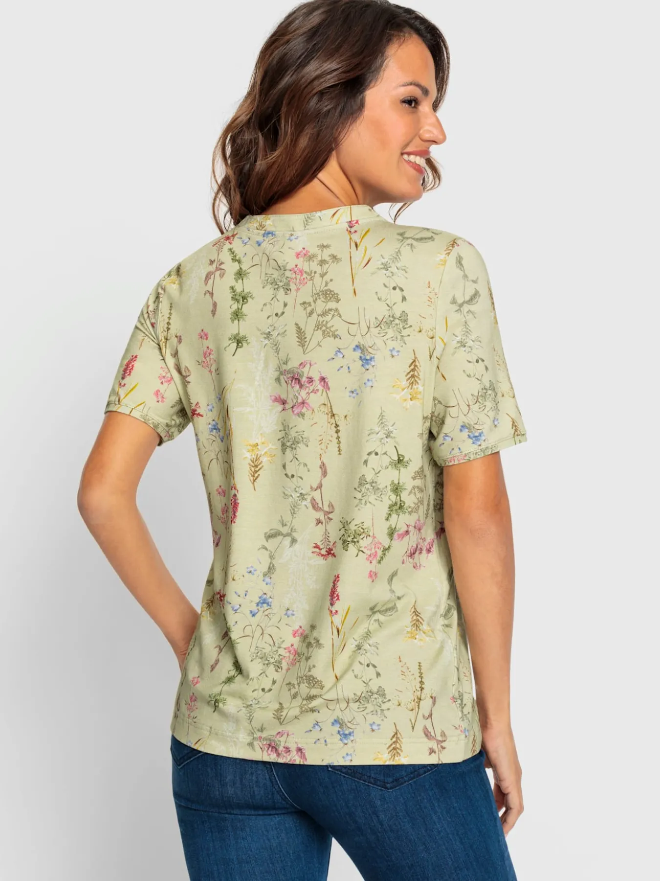 T-shirt à manches courtes viscose douce et fluide