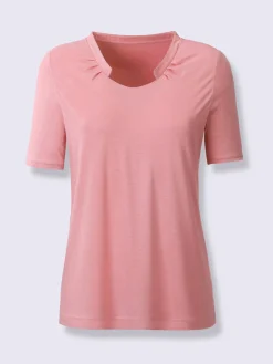 T-shirt à manches courtes viscose douce et fluide