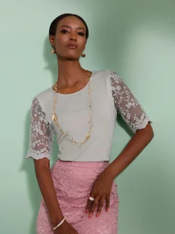 T-shirt à manches courtes viscose