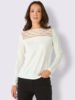 T-shirt à manches longues 96% lyocell (tencel)