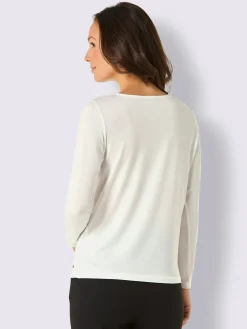 T-shirt à manches longues 96% lyocell (tencel)