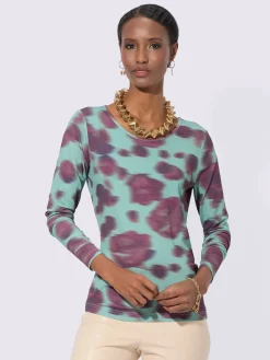 T-shirt à manches longues 95% viscose (ecovero)