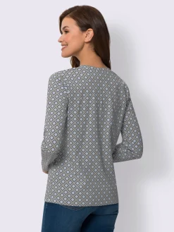 T-shirt à manches longues 100% coton