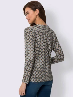 T-shirt à manches longues 100% coton