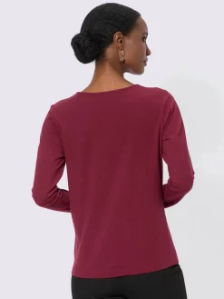 T-shirt à manches longues 48% modal