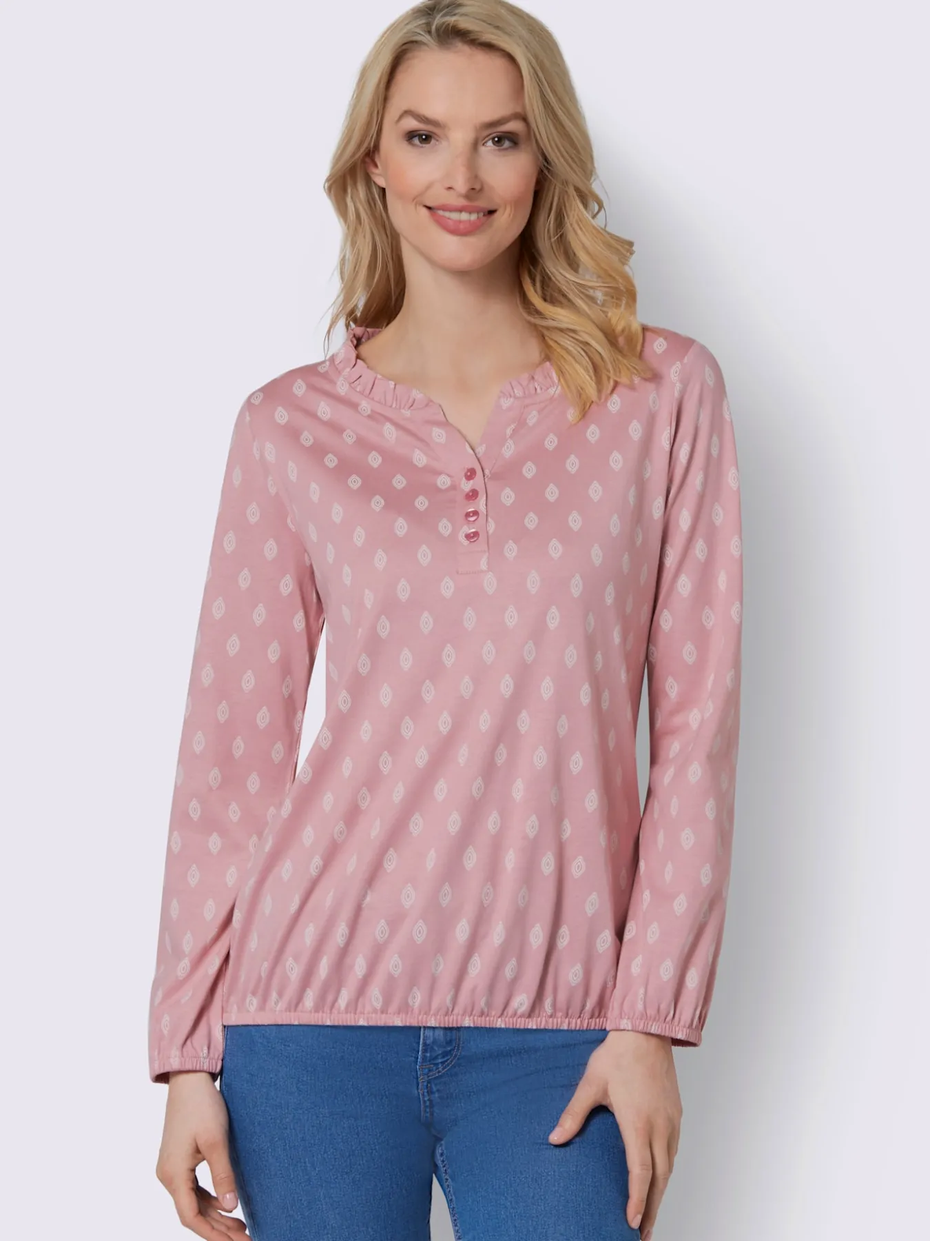 T-shirt à manches longues 50% coton