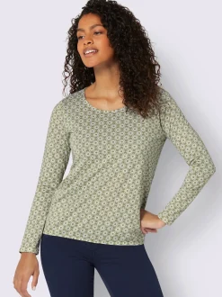 T-shirt à manches longues 50% coton