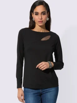 T-shirt à manches longues avec viscose (ecovero)
