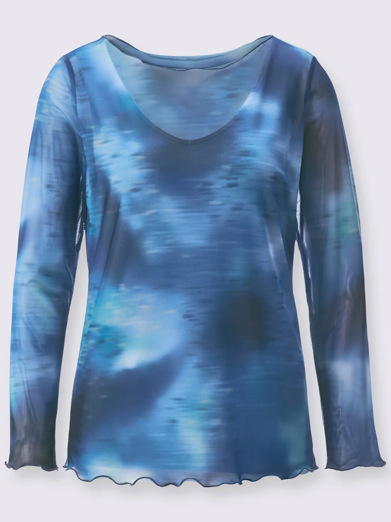 T-shirt à manches longues avec viscose (ecovero)