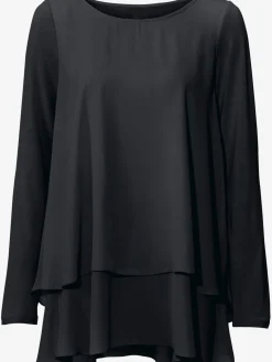 T-shirt à manches longues joli look superposé