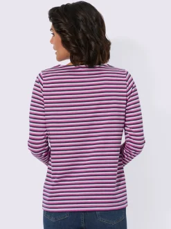 T-shirt à manches longues pur coton