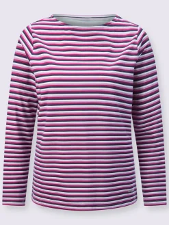 T-shirt à manches longues pur coton