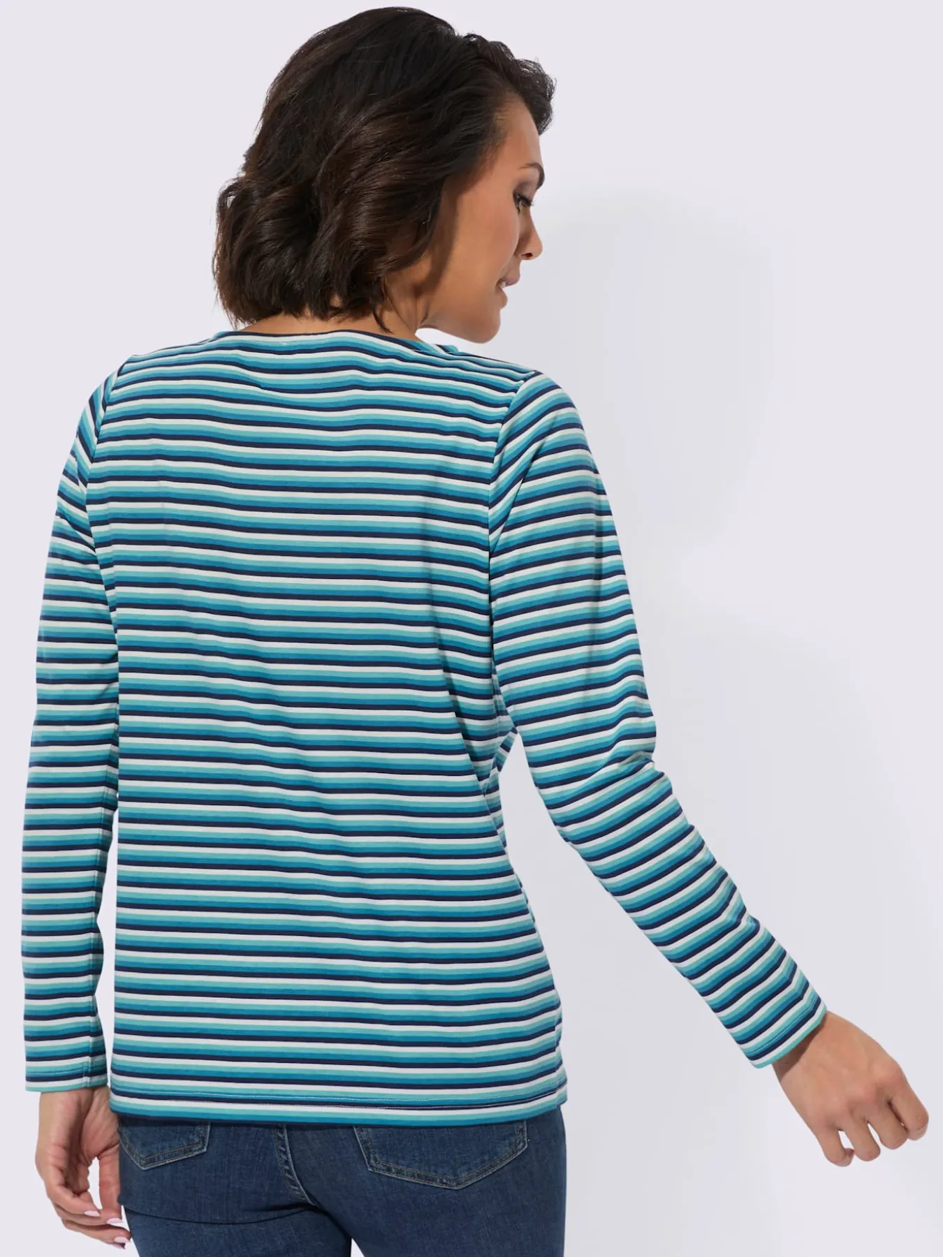 T-shirt à manches longues pur coton