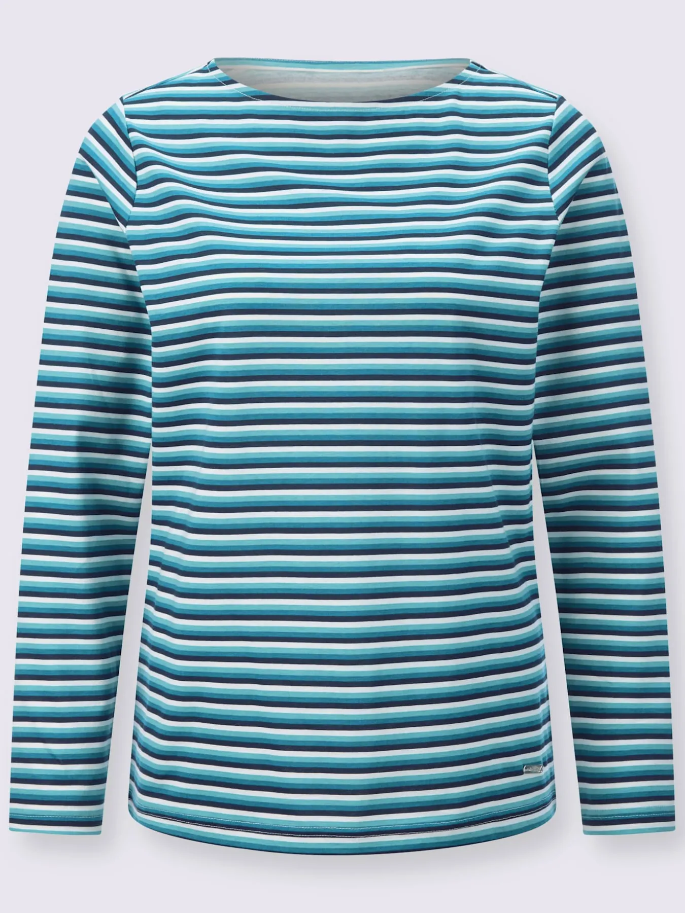T-shirt à manches longues pur coton