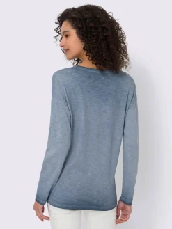 T-shirt à manches longues pur coton