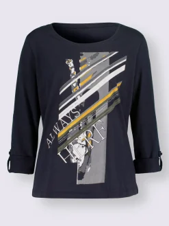 T-shirt à manches longues pur coton