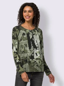 T-shirt à manches longues qualité viscose douce