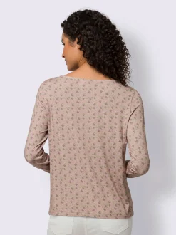 T-shirt à manches longues qualité viscose douce