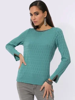 T-shirt à manches longues qualité viscose douce