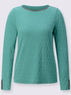 T-shirt à manches longues qualité viscose douce