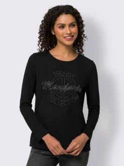 T-shirt à manches longues qualité coton doux sur la peau